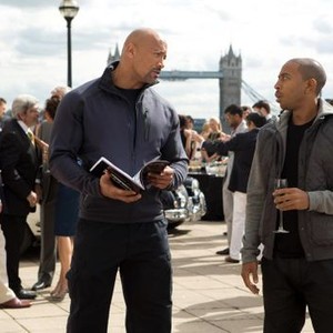 FAST & FURIOUS 6, from left: Dwayne Johnson, Ludacris, 2013. ph: Giles Keyte/©Universal Pictures