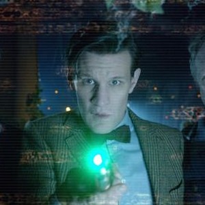 Doctor Who, Arthur Darvill (L), Matt Smith (C), Mark Williams (R), 'Dinosaurs on a Spaceship', Season 7, Ep. #2, 09/08/2012, ©BBCAMERICA