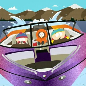 South Park, Trey Parker (L), Josh Beren (C), Brandon Hardesty (R), 'Two Days Before the Day After Tomorrow', Season 9, Ep. #8, 10/19/2005, ©CC
