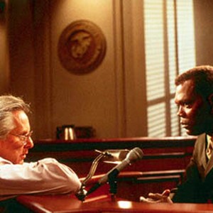 Director William Friedkin and Samuel L. Jackson on the set of Paramount's Rules Of Engagement photo 4