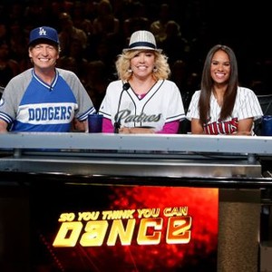 So You Think You Can Dance, Nigel Lythgoe (L), Mary Murphy (C), Misty Copeland (R), 'Top 20 Perform, 2 Eliminated', Season 11, Ep. #7, 07/09/2014, ©FOX