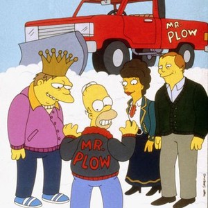 The Simpsons, Dan Castellaneta (L), Linda Ronstadt (C), Adam West (R), 'Mr. Plow', Season 4, Ep. #9, 11/19/1992, ©FXX