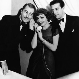 SKYLARK, from left: Brian Aherne, Claudette Colbert, Ray Milland, 1941