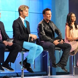 Shear Genius, from left: Oribe Canales, Kim Vo, Jonathan Antin, Camila Alves, 'It's All Fun and Games Until Someone Gets Annoying', Season 3, Ep. #6, 03/10/2010, ©BRAVO