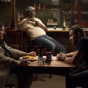 Banshee, Michael Kostroff (L), Frankie Faison (C), Antony Starr (R), 'Wicks', Season 1, Ep. #6, 02/15/2013, ©HBO