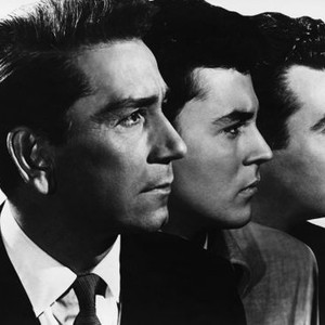 THE BROTHERS RICO, front to back: Richard Conte, James Darren, Paul Picerni, 1957, SPTI-01.tif, Photo by:  (brico_stl_1_h.jpg), Photo by:  (brico_stl_1_h.jpg)
