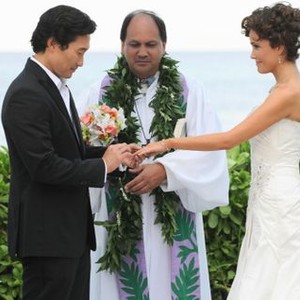 Hawaii Five-O, Daniel Dae Kim (L), Reiko Aylesworth (R), 'Alaheo Pau'ole (Gone Forever)', Season 2, Ep. #12, 12/12/2011, ©CBS