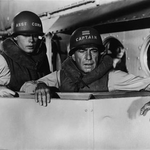 THE CAINE MUTINY, from left: Robert Francis, Humphrey Bogart, 1954 tcm1954r-fsct08(tcm1954r-fsct08)