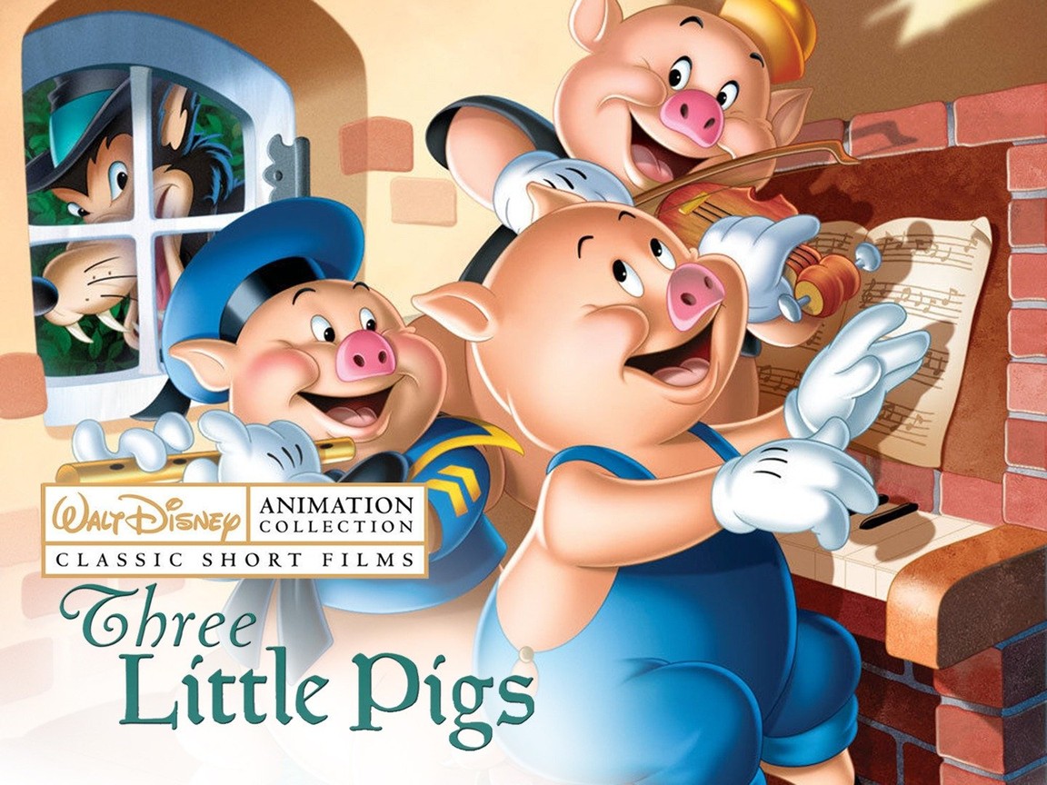 three little pigs disney movie