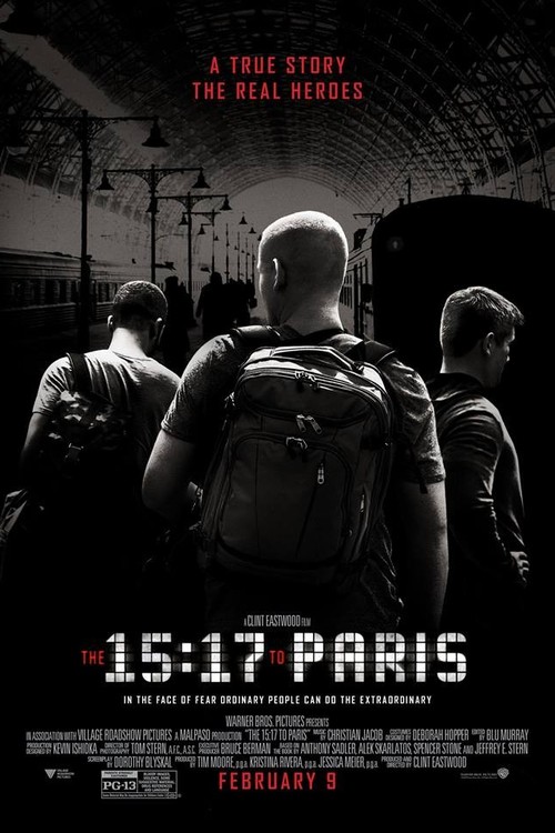 The 15:17 to Paris poster