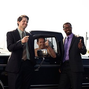 (L-R) Kristoffer Polaha as Len Brenneman, Harland Williams as Skunk and Isaiah Mustafa as T in "Back in the Day." photo 1