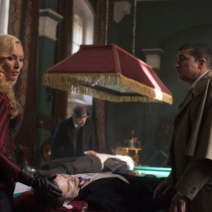 Dracula, Victoria Smurfit (L), Alastair Mackenzie (R), 'Four Roses', Season 1, Ep. #9, 01/17/2014, ©NBC