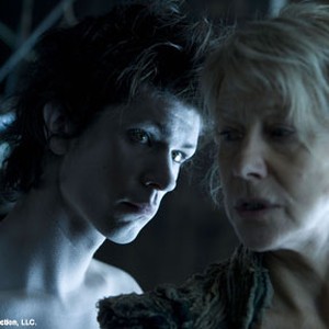 (L-R) Ben Whishaw as Ariel and Helen Mirren as Prospera in "The Tempest." photo 4