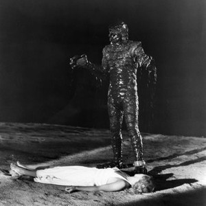 REVENGE OF THE CREATURE, Tom Hennesy, Lori Nelson, 1955.