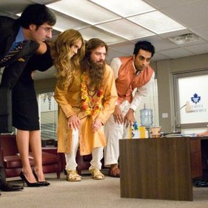 THE LOVE GURU, John Oliver, Jessica Alba, Mike Myers, Manu Narayan, Verne Troyer, 2008. ©Paramount