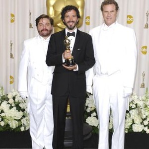 Zach Galifianakis, Bret McKenzie, Will Ferrell in the press room for The 84th Annual Academy Awards - Oscars 2012 - Press Room, Hollywood  Highland Center, Los Angeles, CA February 26, 2012. Photo By: Elizabeth Goodenough/Everett Collection