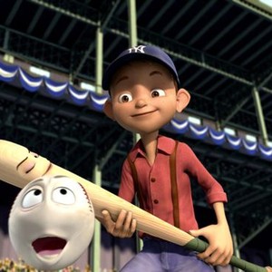 EVERYONE'S HERO, baseball Screwie, (voice by Rob Reiner), baseball bat Darlin, (voiced by Whoopi Goldberg), Yankee Irving, (voiced by Jake T. Austin),  2006. TM & ©20th Century Fox/courtesy Everett