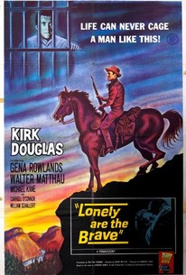 Lonely Are the Brave poster
