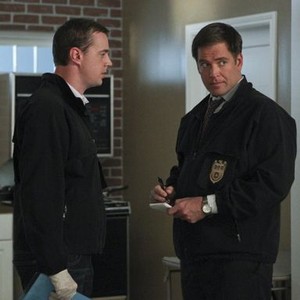 NCIS, Sean Murray (L), Michael Weatherly (R), 'Anonymous Was A Woman', Season 11, Ep. #4, 10/15/2013, ©CBS