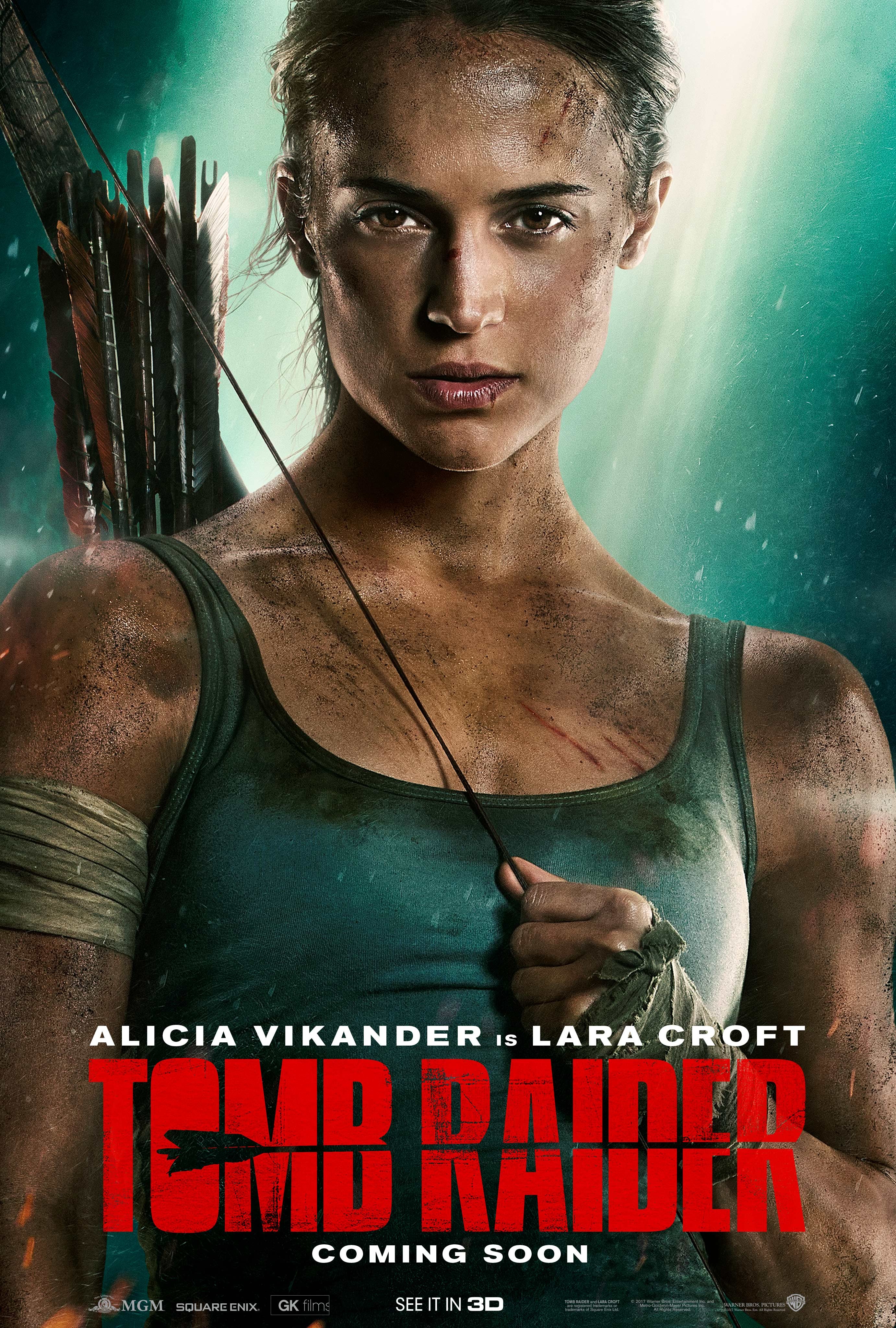 Alicia Vikander Slays as Lara Croft in 'Tomb Raider' Official Trailer --  Watch!