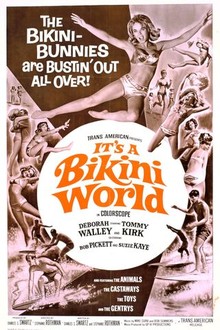 IT'S A BIKINI WORLD (1967) | VINTAGE POSTER SCR