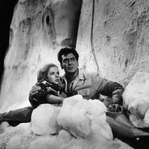 DANGEROUS MISSION, Piper Laurie, Victor Mature, 1954