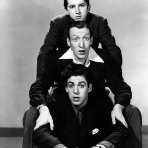 HIT THE ROAD, from top, Gabriel Dell, Huntz Hall, Billy Halop, 1941