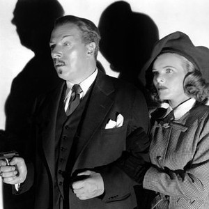 THE CHINESE RING, from left: Roland Winters (as Charlie Chan), Louise Currie, 1947