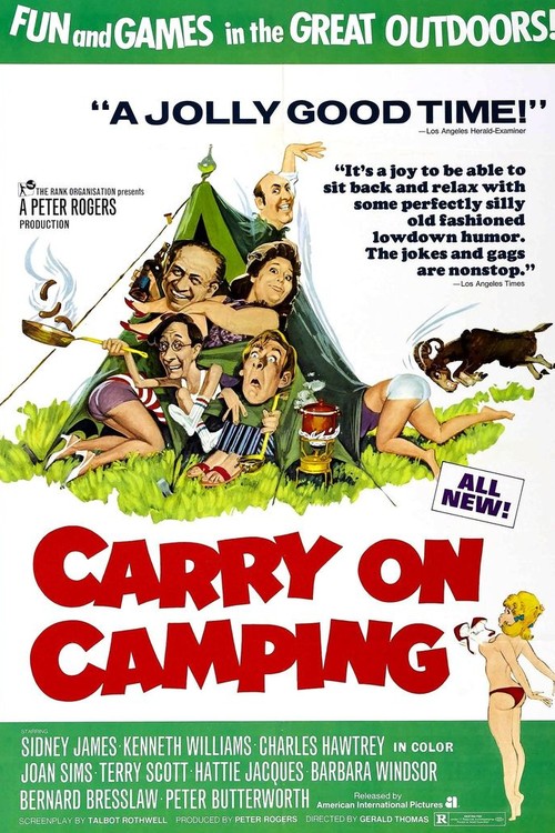 Carry on Camping poster