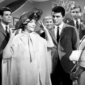 GIDGET GOES TO ROME, Jessie Royce Landis, James Darren, Cindy Carol, 1963.