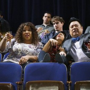 Young &amp; Hungry, Kym Whitley (L), Aimee Carrero (C), Rex Lee (R), 'Young &amp; Parents', Season 3, Ep. #4, 02/24/2016, ©FREEFORM