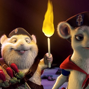 Rollo (voiced by Buckley Collum) and Charles De Girl (voiced by Sharon Horgan), two mice working in the French Resistance, assist their British allies on a mission to deliver information to the troops photo 3