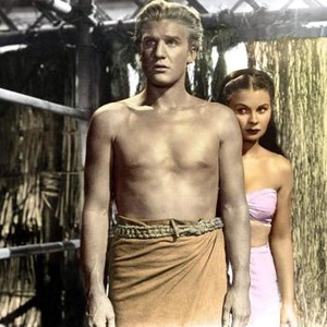 THE BLUE LAGOON, from left: Donald Houston, Jean Simmons, 1949