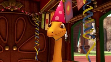 Dinosaur train rocket train surprise clearance party