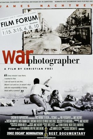 War Photographer poster