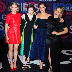 Zosia Mamet, Lena Dunham, Allison Williams, Jemima Kirke at arrivals for GIRLS Fourth Season Premiere on HBO - Part 2, The American Museum of Natural History, New York, NY January 5, 2015. Photo By: Gregorio T. Binuya/Everett Collection