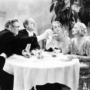 LET'S FALL IN LOVE, first, third and fourth from left: Gregory Ratoff, Marjorie Gateson, Ann Sothern, 1933