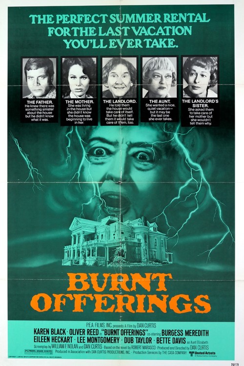Burnt Offerings poster