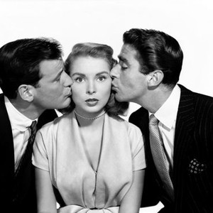 JUST THIS ONCE, from left: Richard Anderson, Janet Leigh, Peter Lawford, 1952