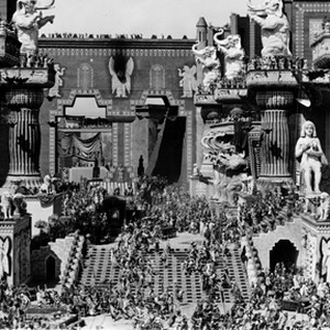 A scene from D.W. Griffith's "Intolerance."