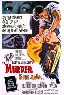 Murder, She Said poster