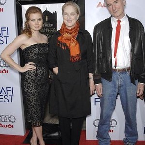 Amy Adams, Meryl Streep, John Patrick Shanley at arrivals for DOUBT Premiere at Opening Night of the 2008 AFI FEST, ArcLight Hollywood, Los Angeles, CA, October 30, 2008. Photo by: Michael Germana/Everett Collection