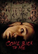 Come Back to Me poster image