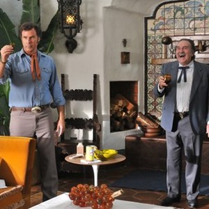 (L-R) Will Ferrell as Armando Alvarez and Pedro Armendáriz Jr. as Miguel Ernesto Alvarez in "Casa de mi Padre."