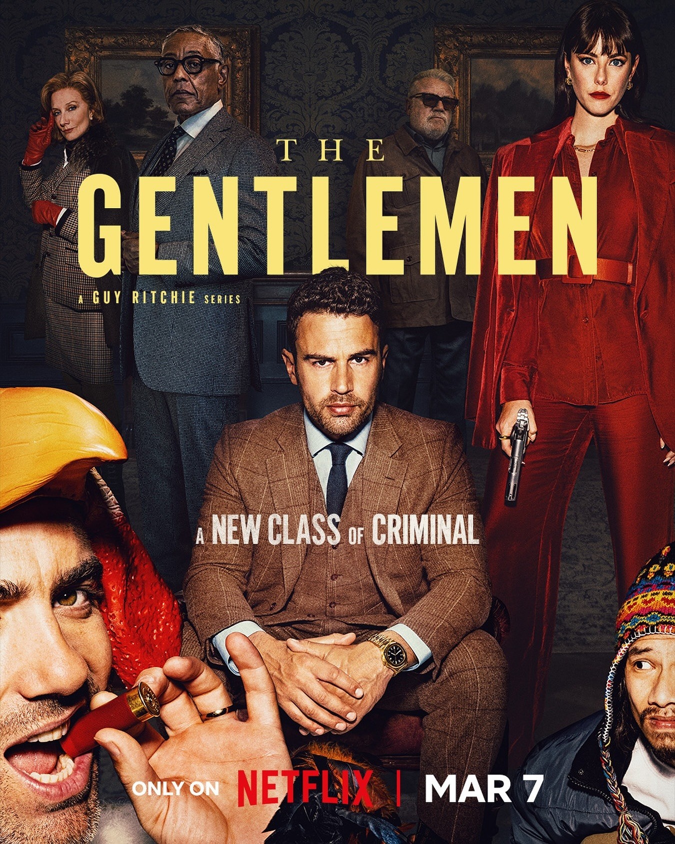 The Gentlemen 1. sezon resmi afişi
