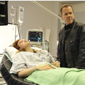 24: Live Another Day, Emily Berrington (L), Kiefer Sutherland (R), 'Day 9: 5:00 PM- 6:00 PM', Season 1, Ep. #7, 06/09/2014, ©FOX