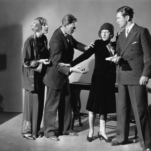 A LADY OF CHANCE, from left, Gwen Lee, Walter Percival, Norma Shearer, Johnny Mack Brown, 1928