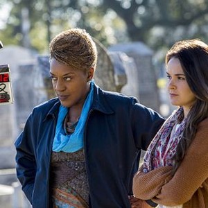 NCIS: New Orleans, CCH Pounder (L), Shanley Caswell (R), 'Chasing Ghosts', Season 1, Ep. #9, 11/25/2014, ©CBS