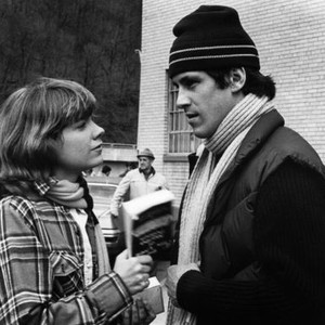 SLAP SHOT, Lindsay Crouse, Michael Ontkean, 1977