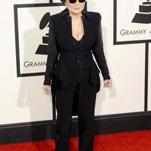 Yoko Ono at arrivals for The 56th Annual Grammy Awards - ARRIVALS 2, STAPLES Center, Los Angeles, CA January 26, 2014. Photo By: Charlie Williams/Everett Collection